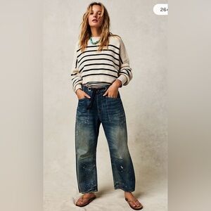 Free People Moxie Barrel Jeans